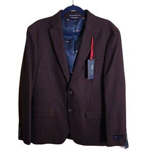 Tommy Hilfiger NWT Burgundy Wool Blend Conrad Sport Coat THFlex Size 42R